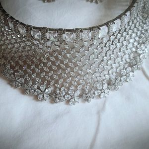 American Diamond Necklace Set