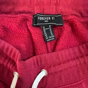 Red Track Pants In Almost New Condition