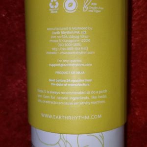 Earth Rhythm Gotu Kula White Turmeric Cleansing Buff