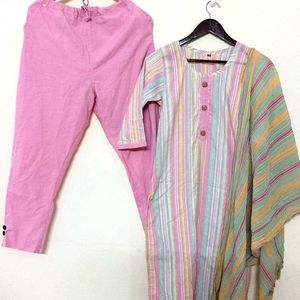 Pink Kurta Set