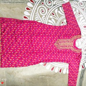 Beautiful Pink Kurti