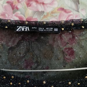 Zara Sheer Top