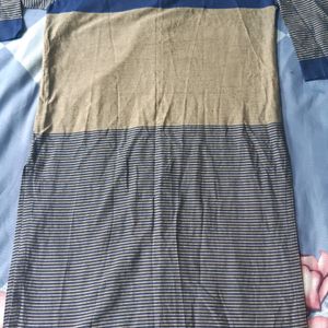 Women Striped Full Hand kurta