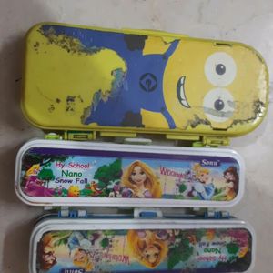 Combo Of Used Pencil Boxes