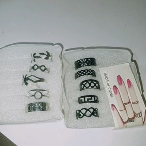 Fashionable 5 Set Of Finger Ring 💍
