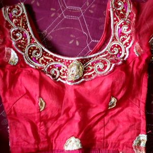 Free Necklace Set Bridal Lehenga