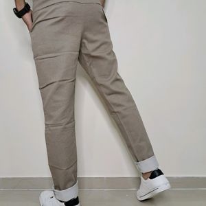 Kaulin 1006 Men's Connecting Dots Ash White Pant