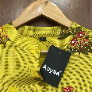 Yellow Kurta For Women