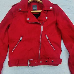 Red jacket