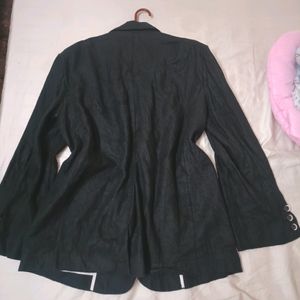 Black Over Size Blazer For Women