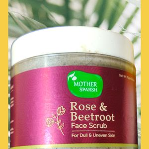 Mother Sparsh Rose & Beetroot Exfoliating SCRUB