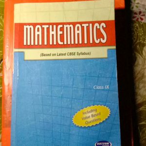 Class9 Upadhyay And Upadhyaya Mathematics Book