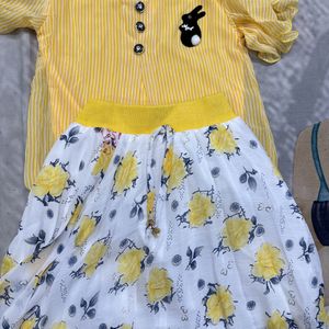 Baby Skirt With Top ..