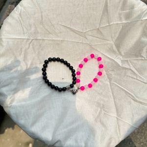 crystal couple braclet for showing thier love