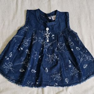 Denim Kids Top