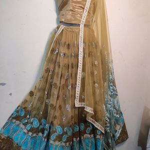 Lehenga/blouse and dupatta