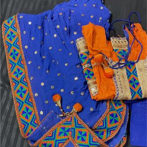 Punjabi Suit With Pure Duppta