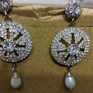 AD Stone Earrings Combo / Buy One Get1 Free