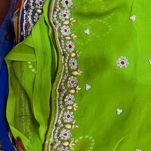 Embroidery Saree