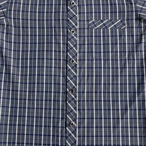 Formal Blue And White Check Shirt For Boy