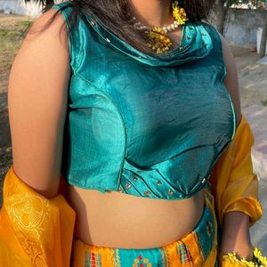 Yellow Lehnga Choli