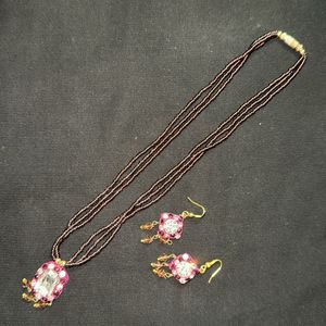 Exclusive Purple Jewellery Set