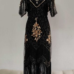 Heavy Sequin Gatsby Dress