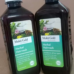 Mukti Gold Herbal Hairwash