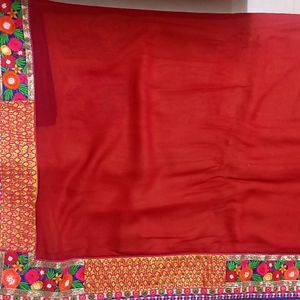 Thread Work Saree