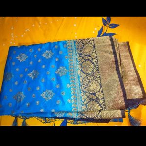 New Pure Silk Stone Saree