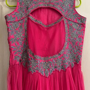 Pink Designer Gown