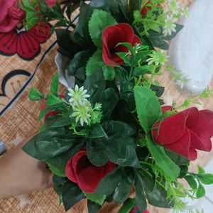 Rose Artificial Flower Pot🌹