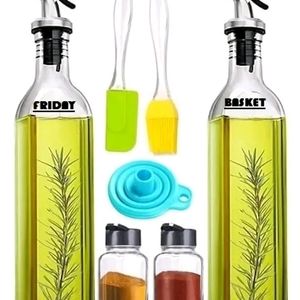 Oil Dispenser Bottle for Kitchen Combo Organisatio