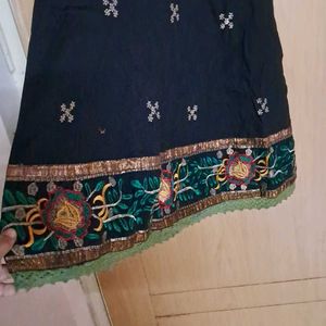 Beautiful, Ethnic Black Kurta