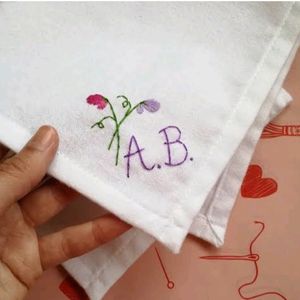 😍New Designs Embroidery Handkerchief