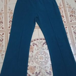 Peacock Green Trouser