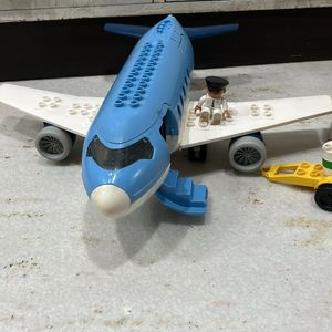 Building Blocks Airplane Airport Lego