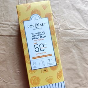 Dot & Key Vitamin C + E Sunscreen, SPF 50+ PA++++