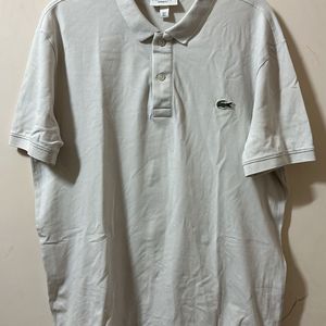 Lacoste White T Shirt