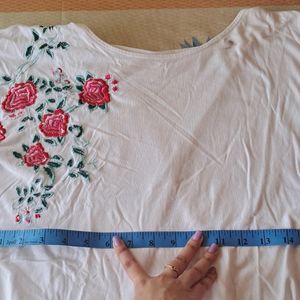 Embroidered Fashionable Top