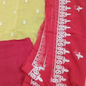 Unstitched Salwar Suit Fabric