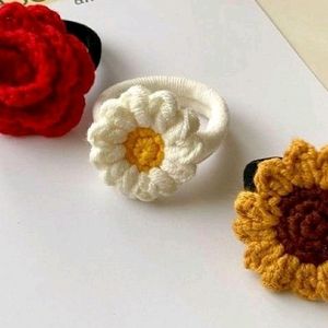 Crochet Hair Tie