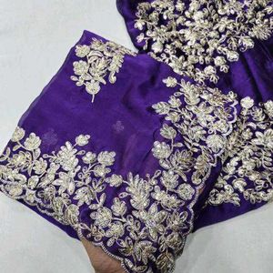 Super Hit Jimmy Chuu Silk Embroidery Saree