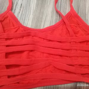 Bra For teenager Red