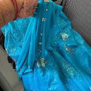 Self Design Lehenga Choli With Dupatta