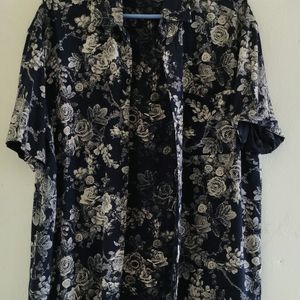 Premium Cotton Floral T-shirt