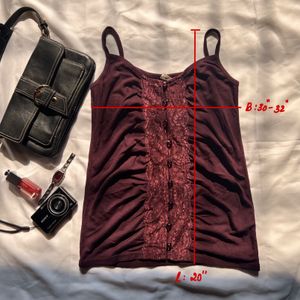 🍷Corset Style Tank Top🍷