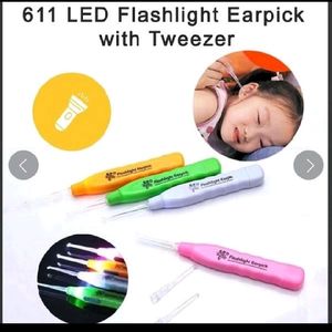 Earpick Ear Wash Remover With LED Flashlight