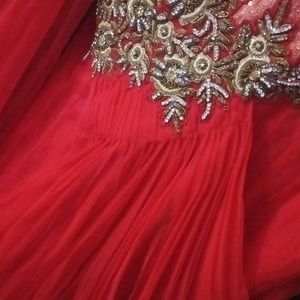 Red Heavy Gown ❤️❤️