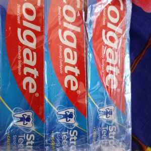 Colgate Strong Teeth Pack Of 3 Total 600g